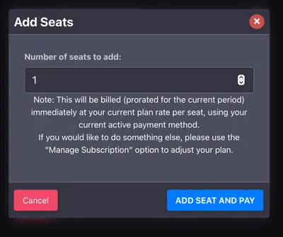 DatBot Add Seat