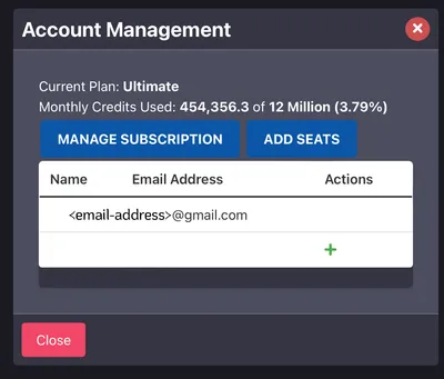 DatBot Subscription Menu